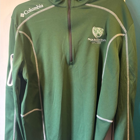 Columbia Green Lightweight Shirt Jacket - Picture 2 of 4